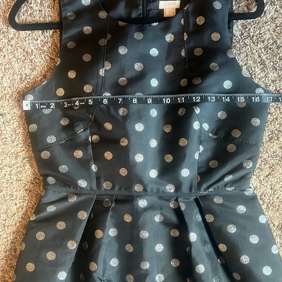 JCrew black polka dot dress - Picture 7 of 8